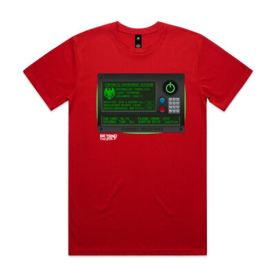Cyborg Retro PC T-Shirt Thumbnail