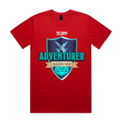Adventurer d20 T-Shirt  Thumbnail