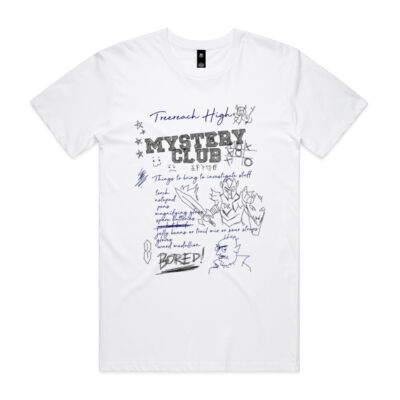 Mystery Club Note T-Shirt Thumbnail