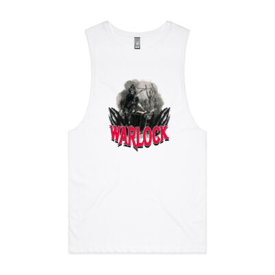 Warlock Middle-Ages White Singlet Thumbnail