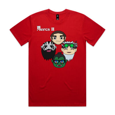 Mercs II Queen Tshirt (men's cut) Thumbnail