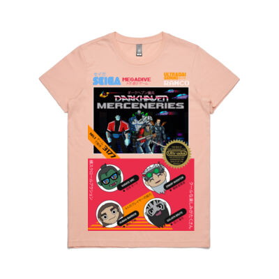 Retro Game Artwork T-shirt (women's cut) Thumbnail